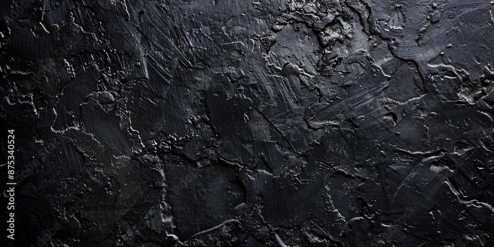 Dark textured black background. Dark textured black background.