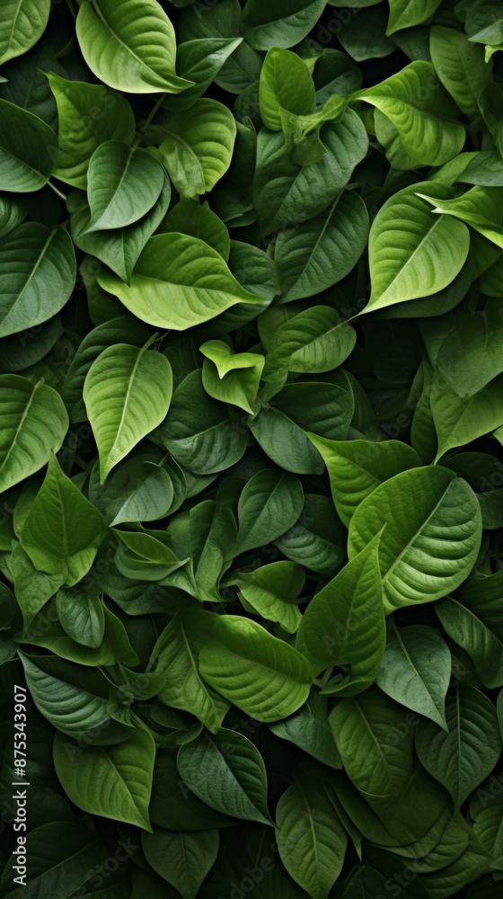 Foliage Material Structure Background - Generative AI