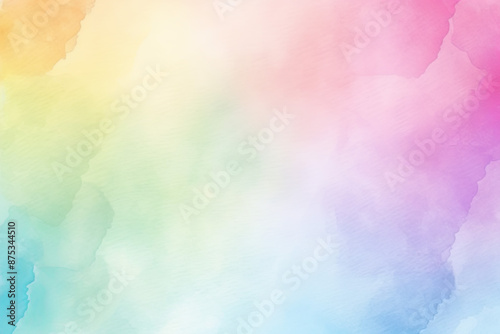 Abstract colorful painted Watercolor Background generative ai