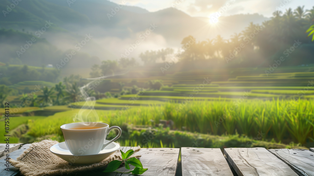 tea in the morning