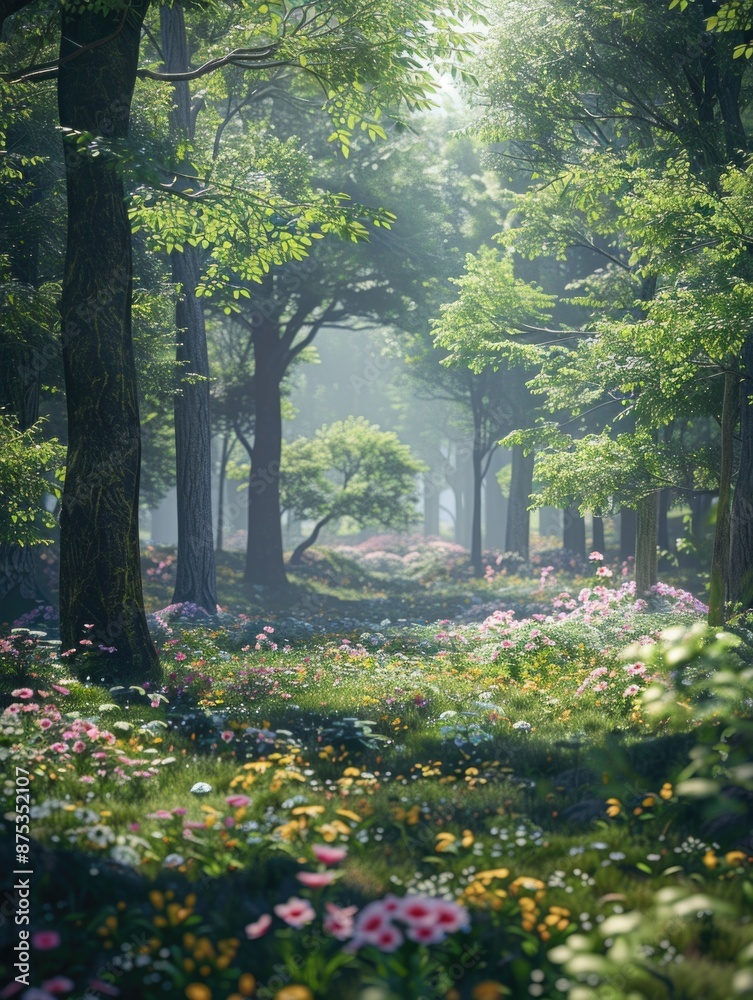 Obraz premium Forest Landscape