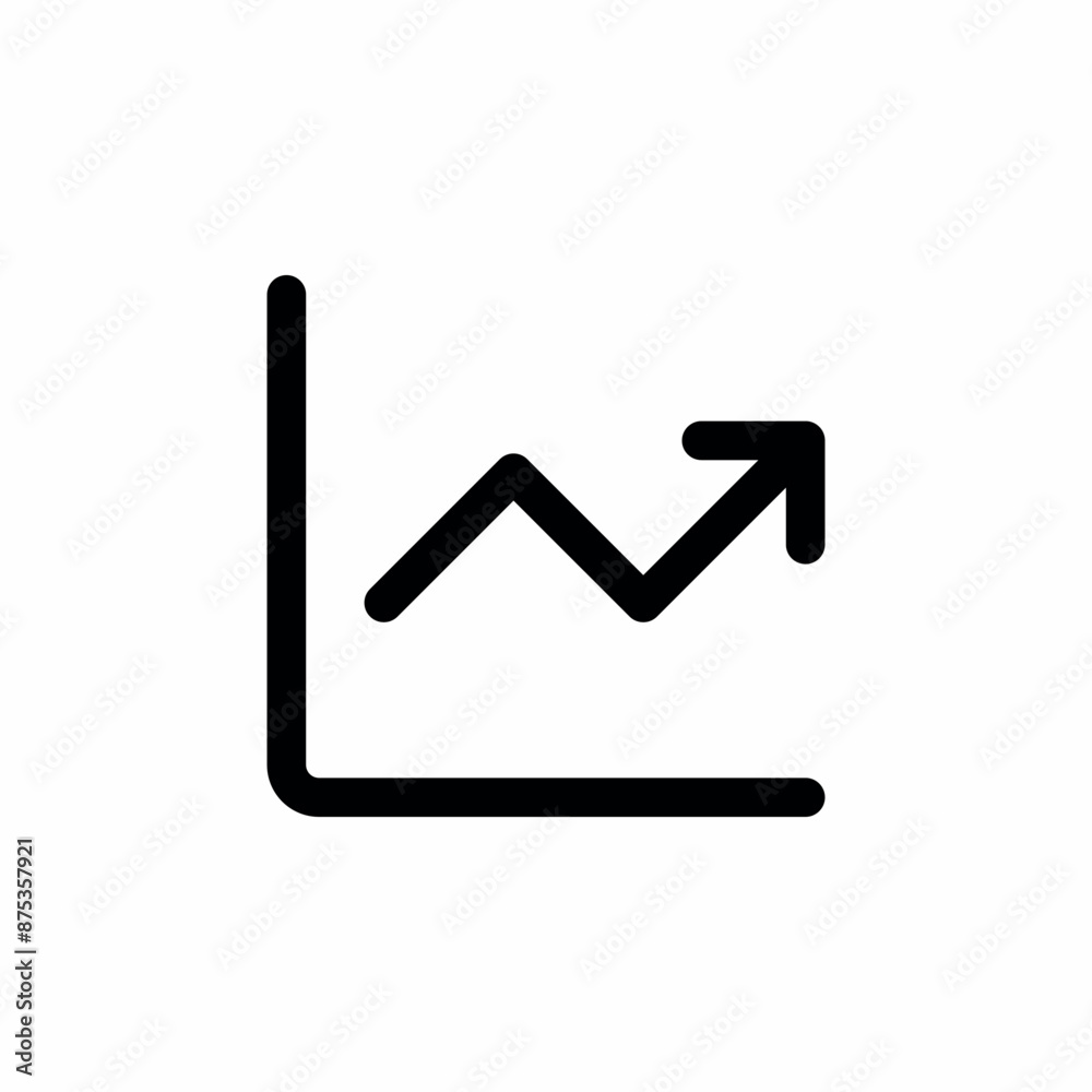 chart progress ascending high icon chart progress ascending high icon
