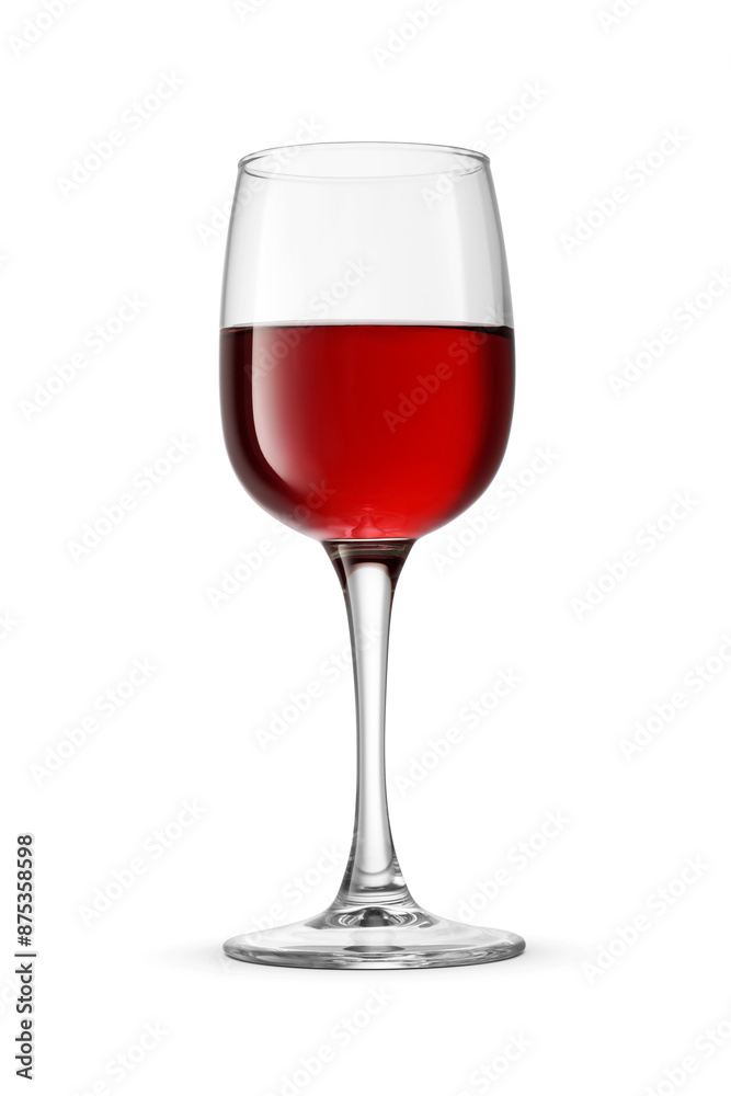 Single clear wineglass filled with a red wine isolated. Transparent PNG image. Single clear wineglass filled with a red wine isolated. Transparent PNG image.