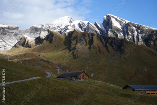 swiss mountains mountain landscape