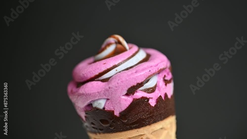 Wallpaper Mural ice cream in a waffle cone Torontodigital.ca