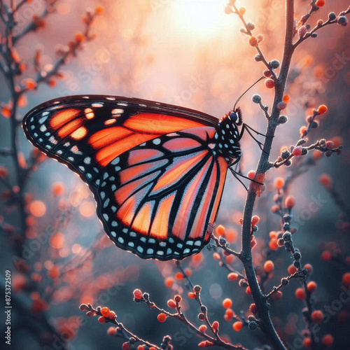 Monarch, Beautiful Butterfly Photography, Beautiful butterfly on flower, Macro Photography, Beautiful Nature