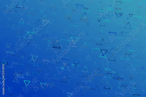 Random geometrical polygon webpage background - chaotic geometric vector design with triangles