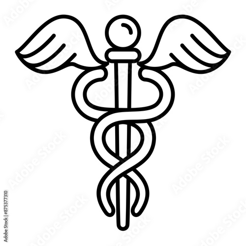 Caduceus Icon