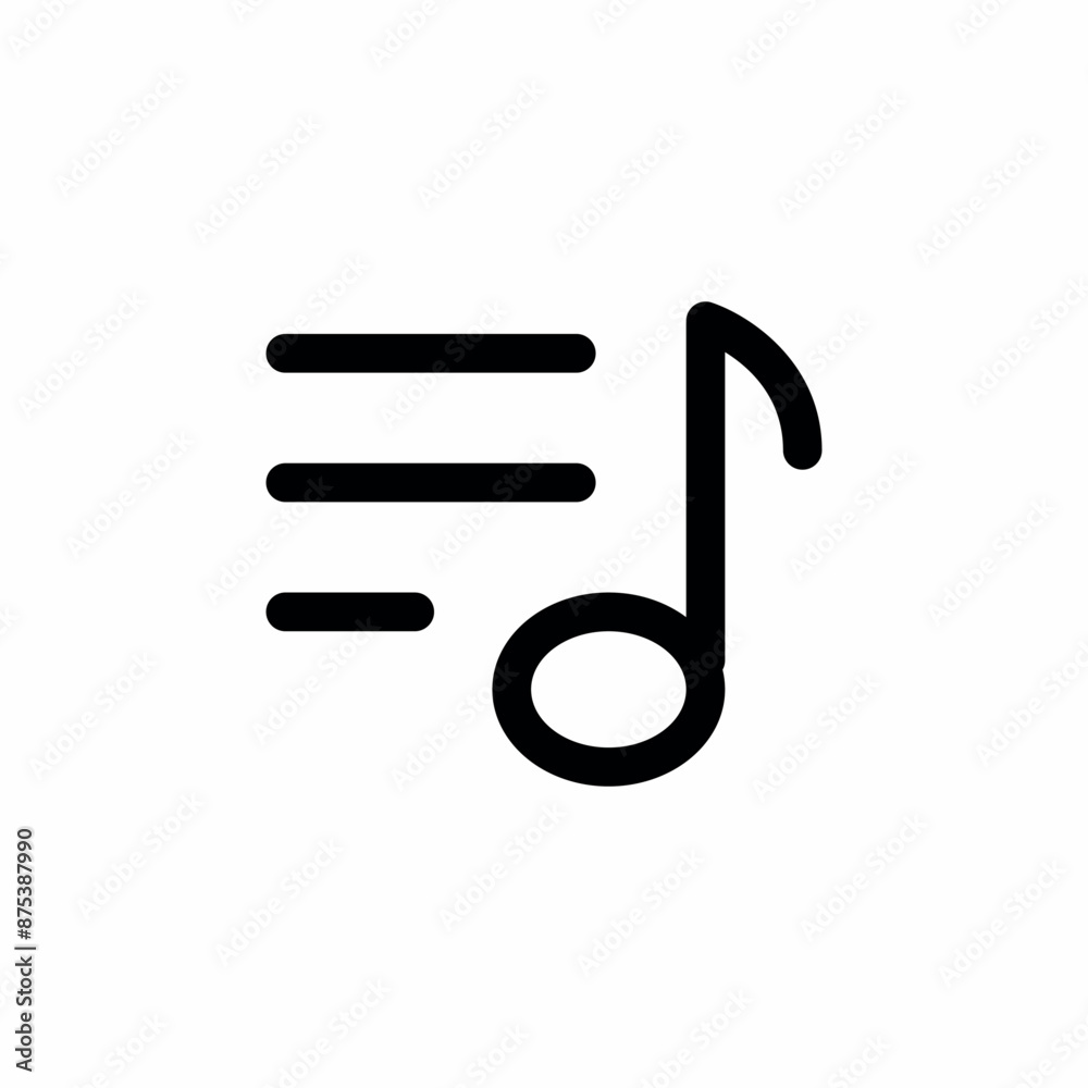music playlist media song icon music playlist media song icon