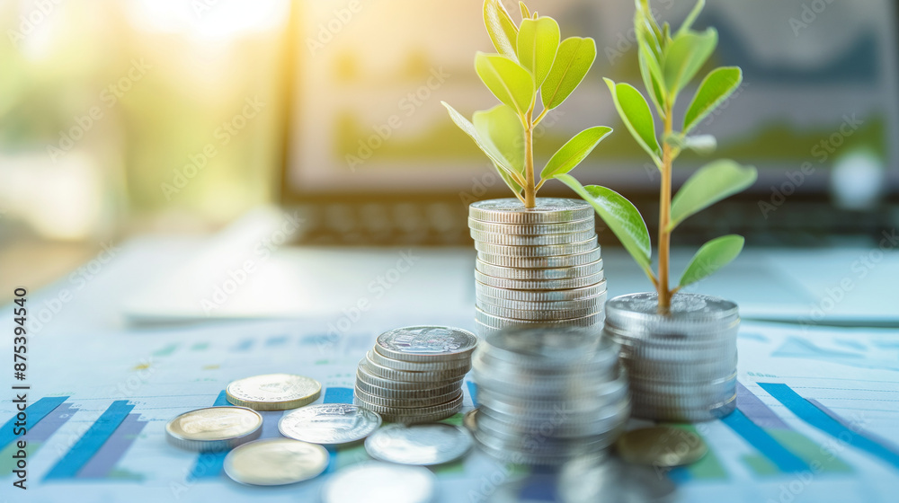 Budget and financial planning concept. Calculate company income and expenses. Corporate finance and annual strategic plan. invest money, business and finance, capital fundraising, loan credit Budget and financial planning concept. Calculate company income and expenses. Corporate finance and annual strategic plan. invest money, business and finance, capital fundraising, loan credit
