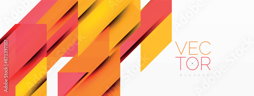 Speed and sport geometric background. Color lines dynamic template for wallpaper, banner, background or landing