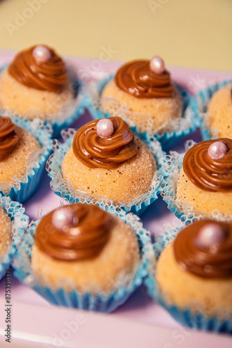 Birthday sweet, chocolate covered. Children's party food