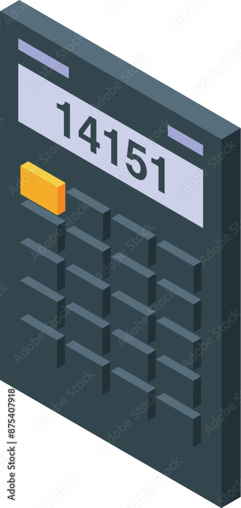 Electronic calculator displaying numbers, representing concepts like accounting, finance, and mathematical calculations Electronic calculator displaying numbers, representing concepts like accounting, finance, and mathematical calculations