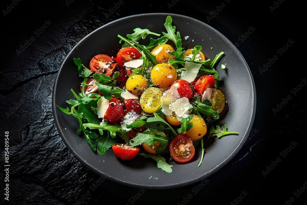 Sweet and Tangy Tomato Salad with Aged Balsamic Drizzle Sweet and Tangy Tomato Salad with Aged Balsamic Drizzle