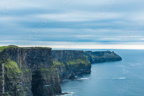 Natural scenery of the Cliffs of Moher, Galway, Ireland