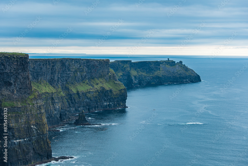 Natural scenery of the Cliffs of Moher, Galway, Ireland Natural scenery of the Cliffs of Moher, Galway, Ireland