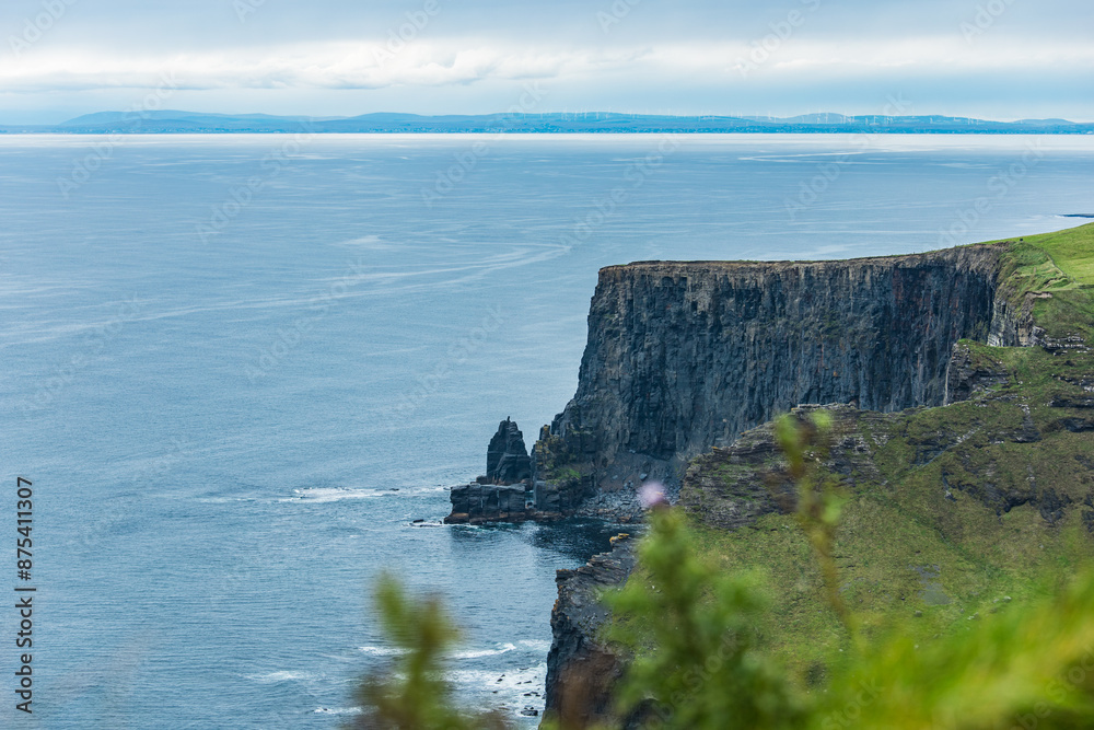 Natural scenery of the Cliffs of Moher, Galway, Ireland Natural scenery of the Cliffs of Moher, Galway, Ireland