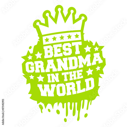 Best Grandma In The World I Love Heart First Time Granny Number One