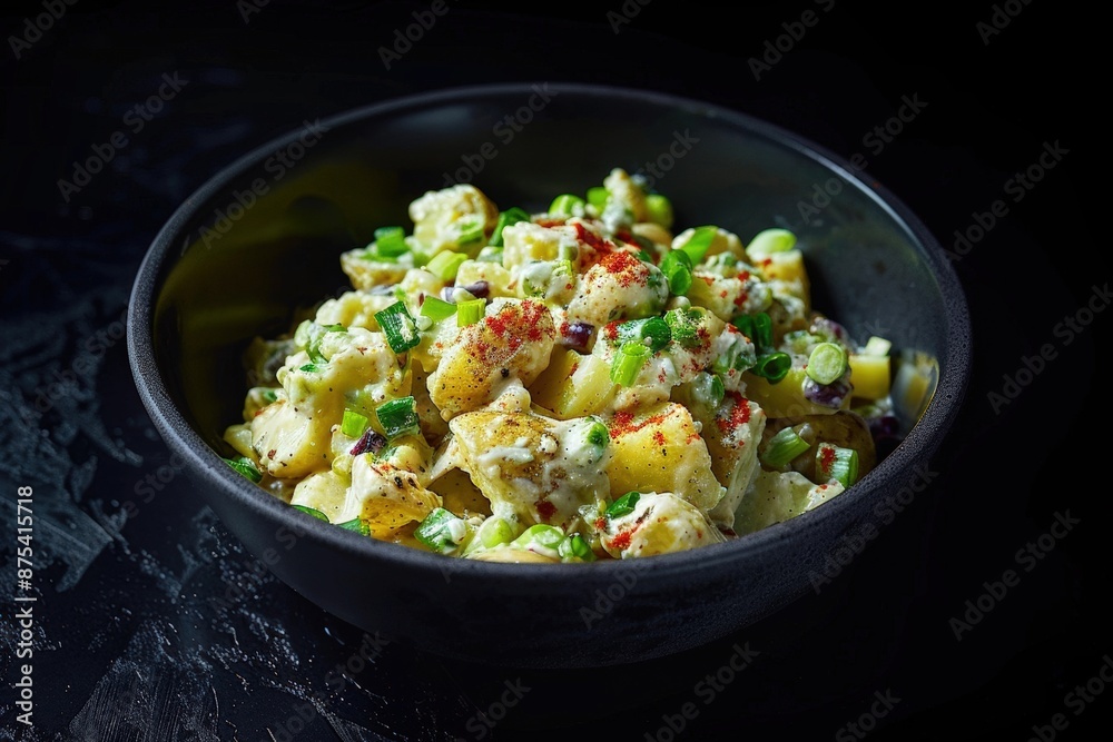 Flavorful Deviled Potato Salad with Smoky Flavors Flavorful Deviled Potato Salad with Smoky Flavors