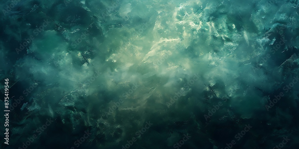 Grainny Green & Yellow gradient texture background.