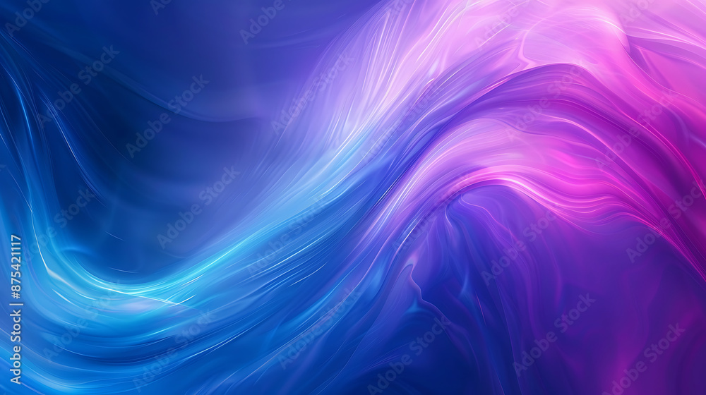 Dynamic Abstract Digital Art with Smooth Lines Dynamic Abstract Digital Art with Smooth Lines
