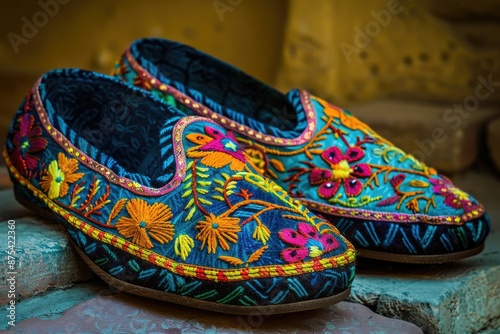 Indian slip ons photo