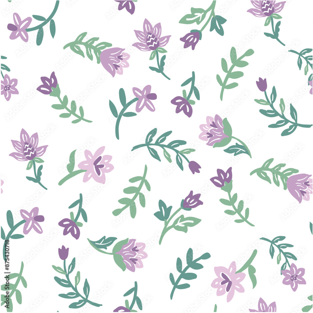 small flower ditsy floral allover design floral repeat pattern vector file small flower ditsy floral allover design floral repeat pattern vector file