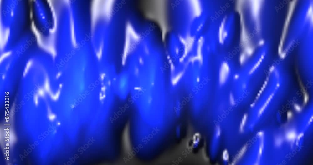 Animazione astratta di linee e cerchi con molti colori  diversi e movimenti