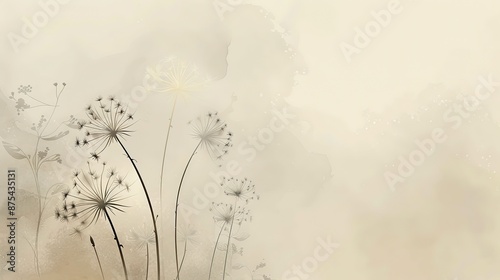 Elegant_condolence_card_featuring_a_dandelion_on_a_neutral_color_background