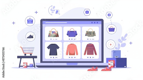 Personalized Product Recommendations on Online Shopping Website with User Profile and Fashion Items