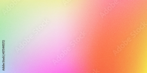 Color gradient background, abstract peach orange grain gradation texture, vector pink noise texture blur abstract background