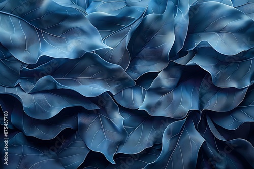 Black to dark blue background, Generated using AI