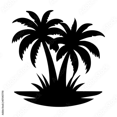 palm tree silhouette