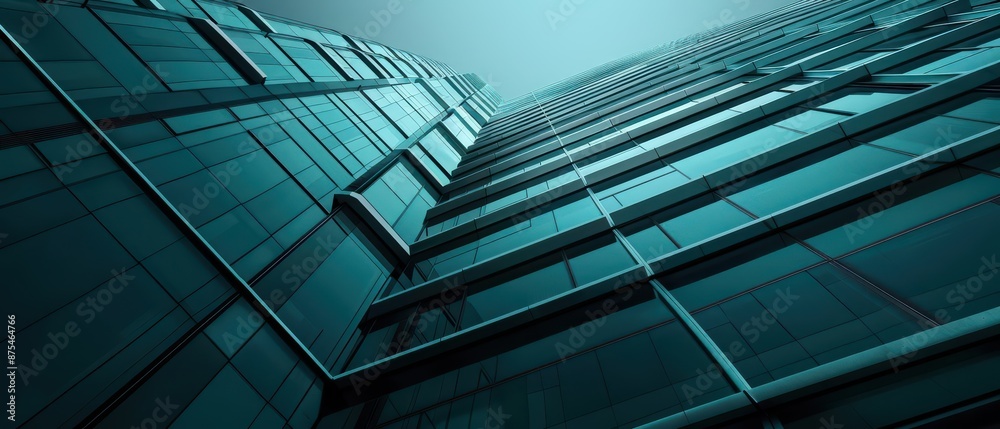 A futuristic corporate conglomerate operates from an enchanted skyscraper that shifts its structure based on the needs of the company A futuristic corporate conglomerate operates from an enchanted skyscraper that shifts its structure based on the needs of the company