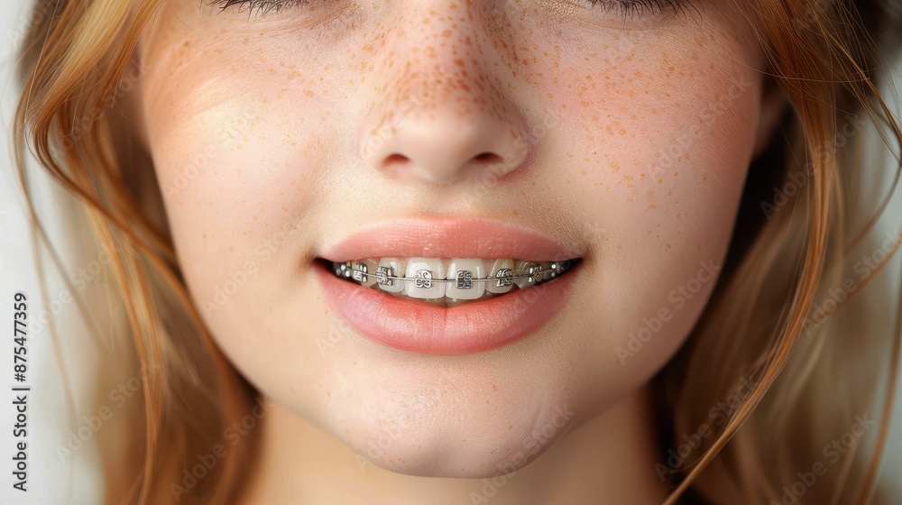 A close-up view of a person with vibrant red hair, capturing the essence of their facial features and the texture of their hair in a well-lit setting.