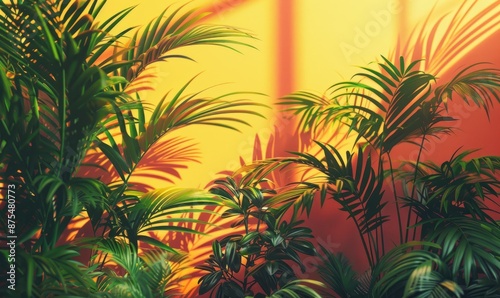 Plants in the sun
