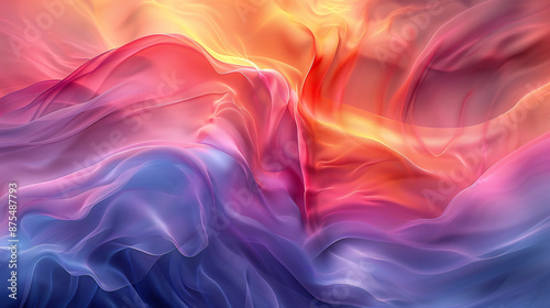 abstract background with smoke