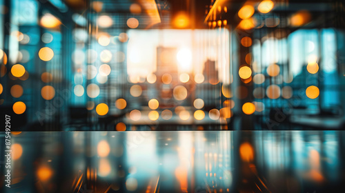 Wallpaper Mural A_blurred_business_office_full_of_light_ai_generated_high_quality_image Torontodigital.ca