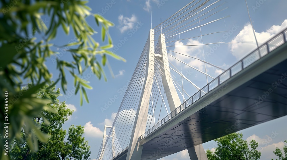 Obraz premium Bridge in daytime