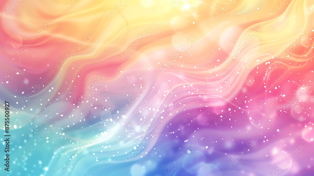 Soft Pastel Rainbow Blur - LGBTQ+ Inclusive Aesthetic Background with Swirling Patterns Soft Pastel Rainbow Blur - LGBTQ+ Inclusive Aesthetic Background with Swirling Patterns