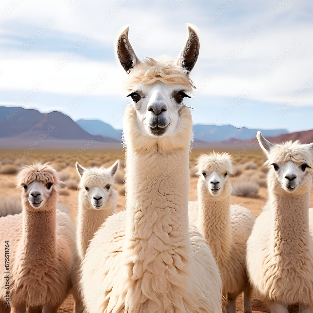 Obraz premium llamas