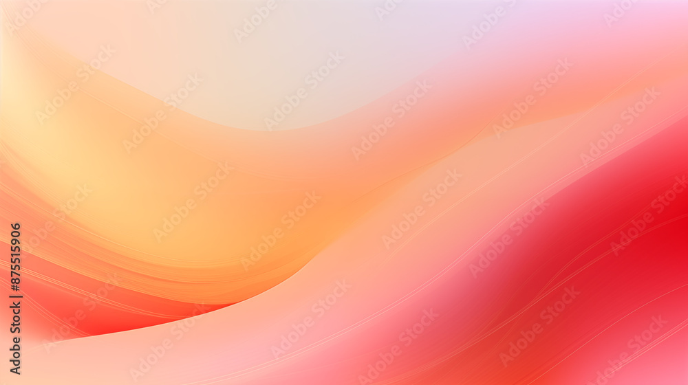 Obraz premium Abstract image in the form of waves with a combination of blue, red and pink shades for wallpaper background for advertising or gift wrapping and web design. 