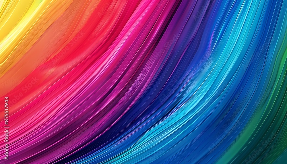 Vivid rainbow gradient with grainy texture, creating a smooth and dynamic visual. Vivid rainbow gradient with grainy texture, creating a smooth and dynamic visual.