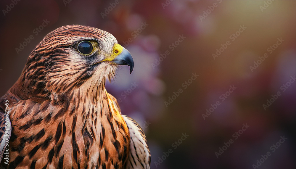 Fototapeta premium hawk closeup