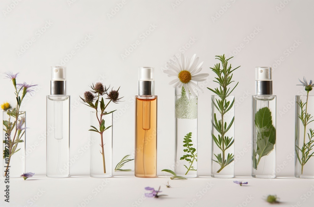 Botanical perfumes with fresh herbs Botanical perfumes with fresh herbs