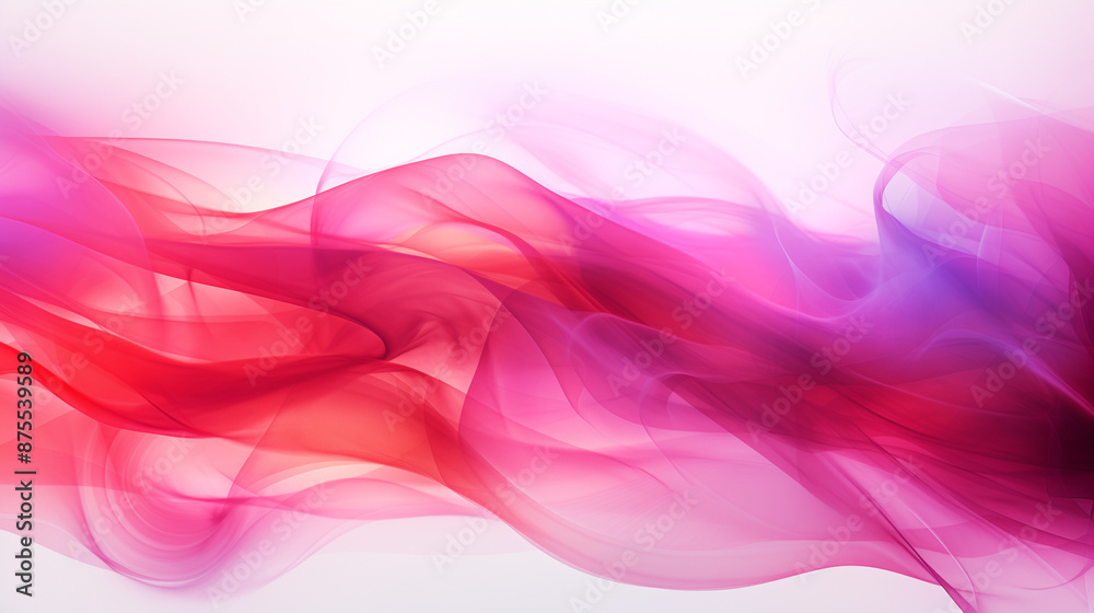 Abstract magenta coloured smoke on background, illuminated and glowing. Abstract magenta coloured smoke on background, illuminated and glowing.