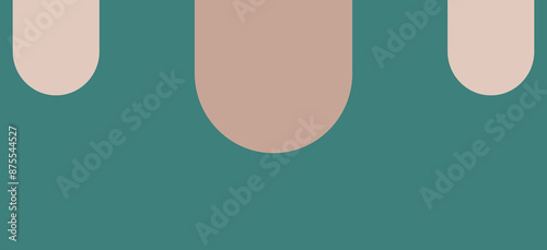 illustration of an background with hand