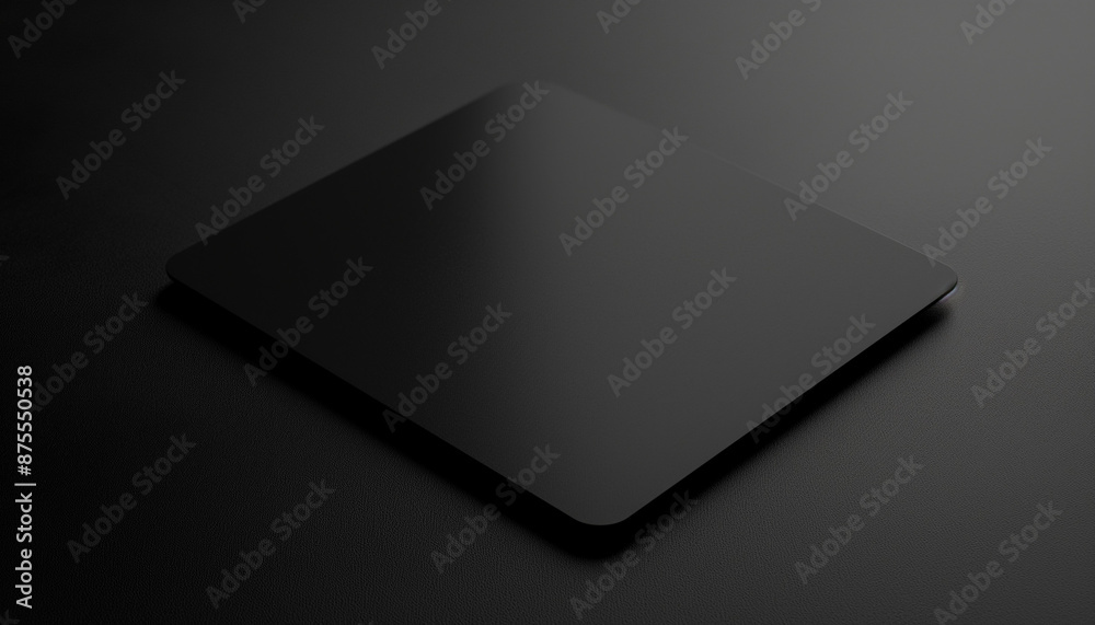 Black Square Tablet Mockup Minimalist Technology Product Design Black Square Tablet Mockup Minimalist Technology Product Design