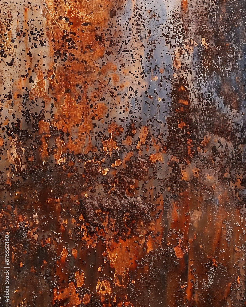 Intricate Texture of Rusted Metal Intricate Texture of Rusted Metal