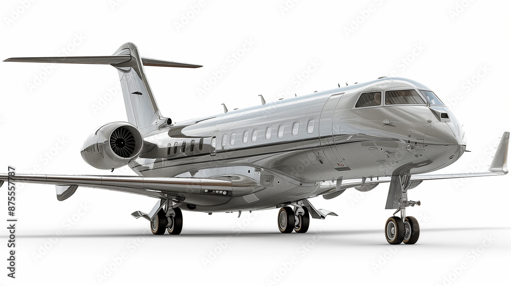 a close up of a private airplain under a studio light a close up of a private airplain under a studio light
